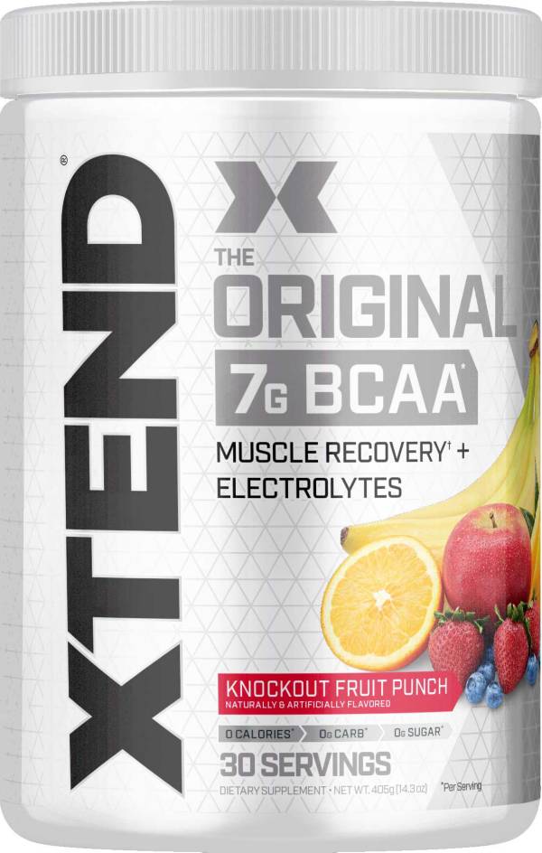 Scivation XTend BCAAs Knockout Fruit Punch 30 Servings