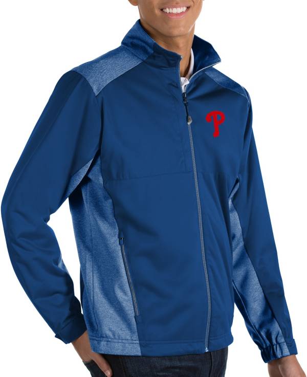 Antigua Men's Philadelphia Phillies Revolve Full-Zip Jacket