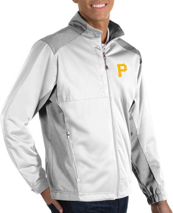 Antigua Men's Pittsburgh Pirates Revolve Full-Zip Jacket