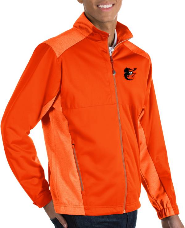 Antigua Men's Baltimore Orioles Revolve Full-Zip Jacket