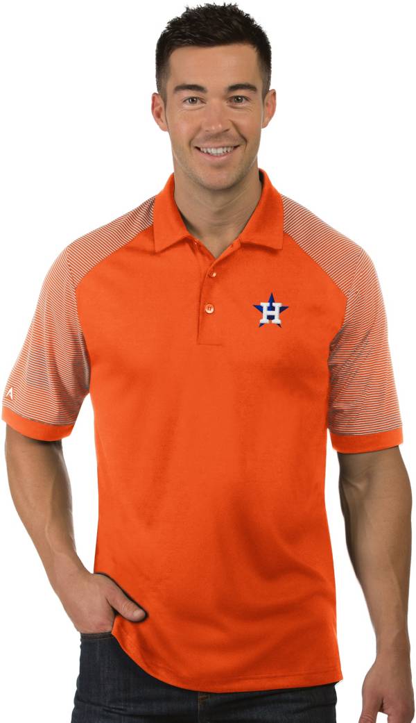 Antigua Men's Houston Astros Engage Polo