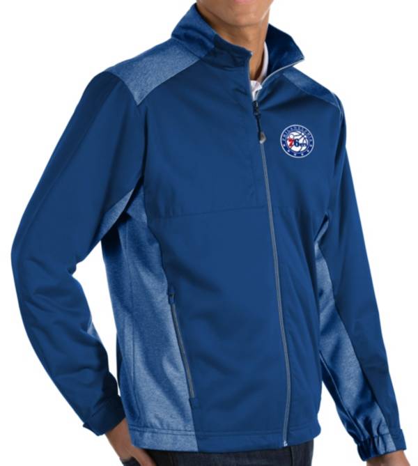 Antigua Men's Philadelphia Sixers Revolve Full-Zip Jacket