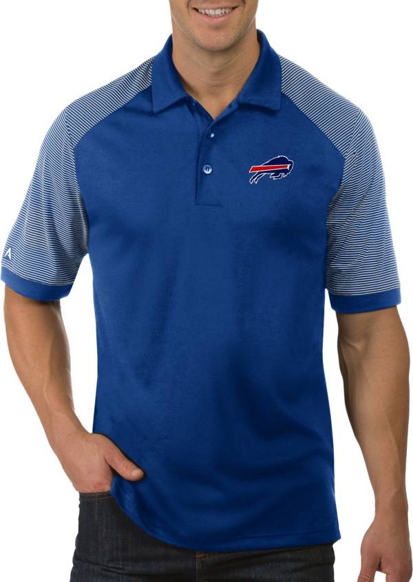 Antigua Men's Buffalo Bills Engage Royal Performance Polo