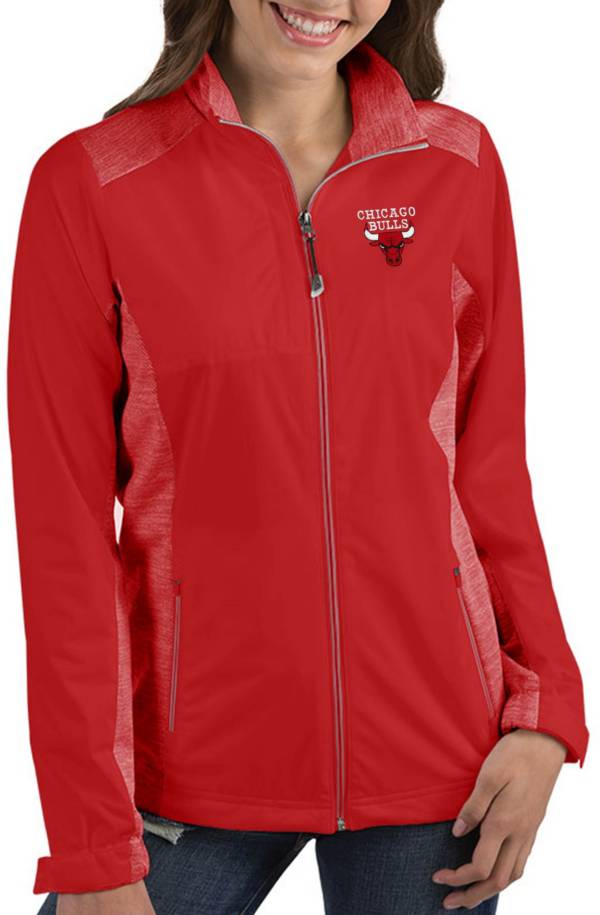 Antigua Women's Chicago Bulls Revolve Full-Zip Jacket