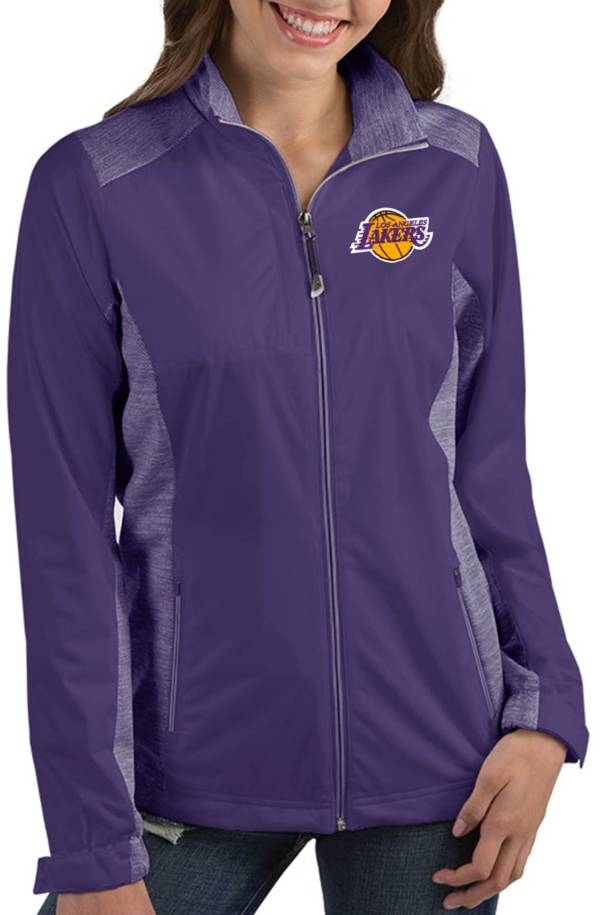 Antigua Women's Los Angeles Lakers Revolve Full-Zip Jacket