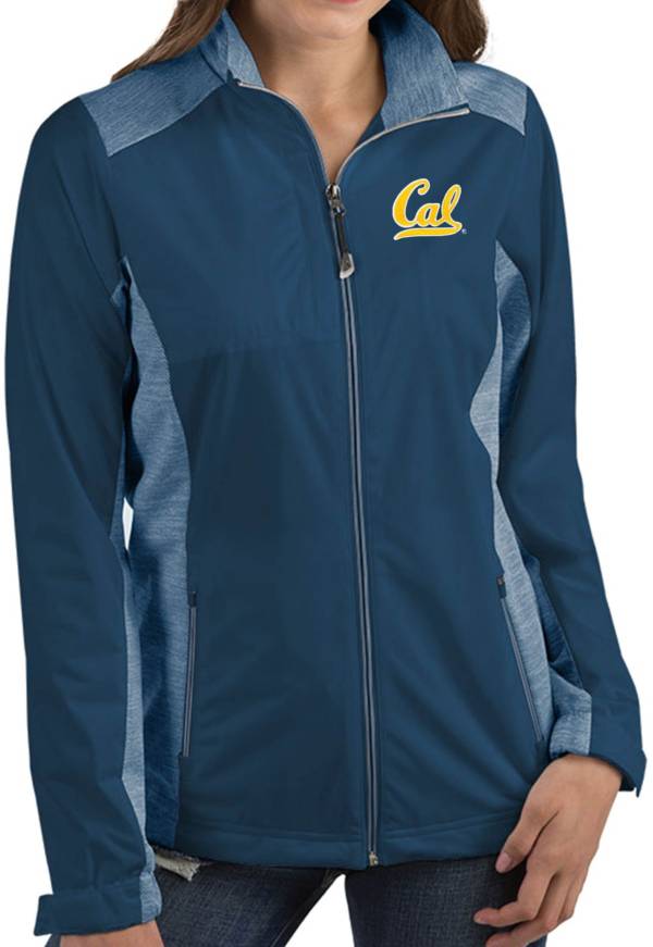 Antigua Women's Cal Golden Bears Blue Revolve Full-Zip Jacket product image