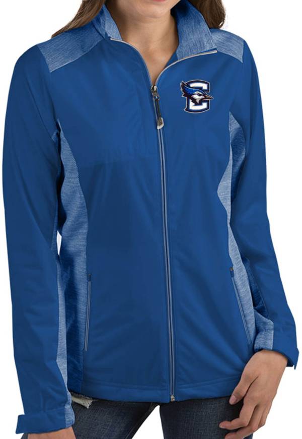 Antigua Women's Creighton Bluejays Blue Revolve Full-Zip Jacket product image