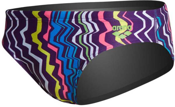 arena Men's Zig Zag MaxLife Brief