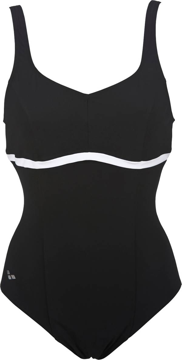 arena Women's Therese Square Back One Piece Swimsuit