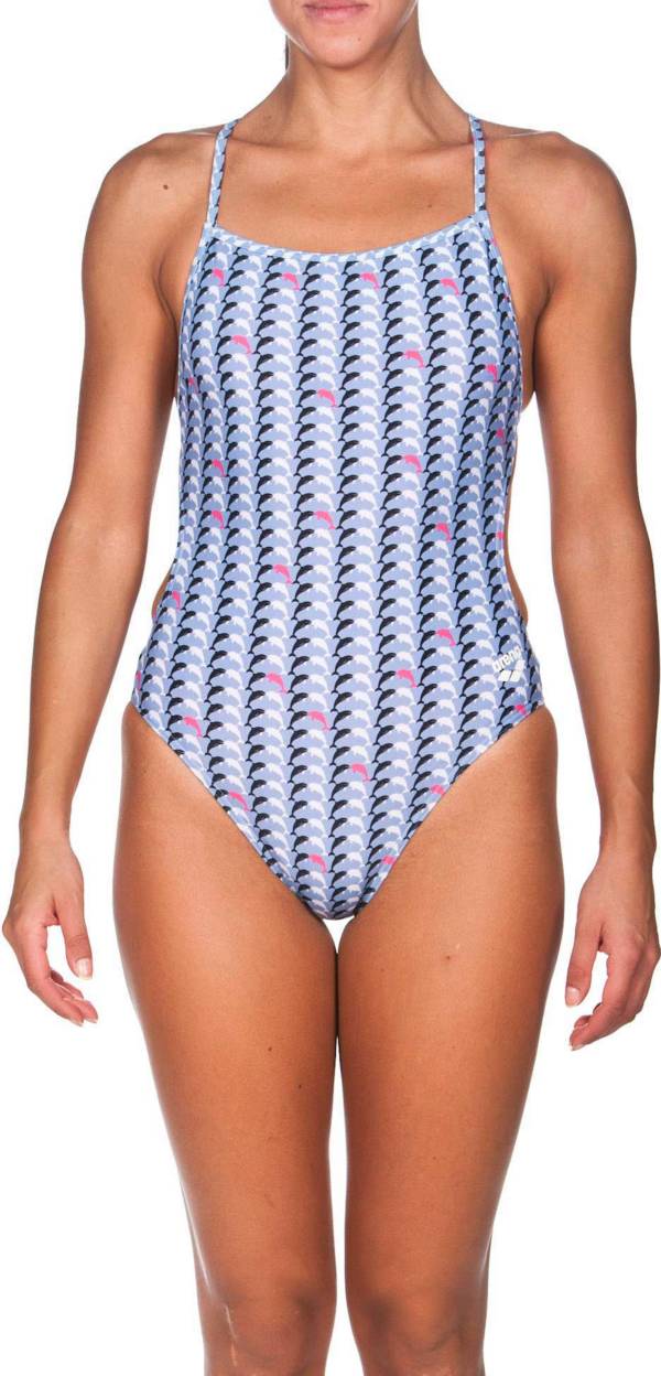 arena Women's Dolphin MaxLife Booster Back Swimsuit