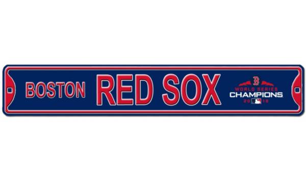 Authentic Street Signs 2018 World Series Champions Boston Red Sox Street Sign