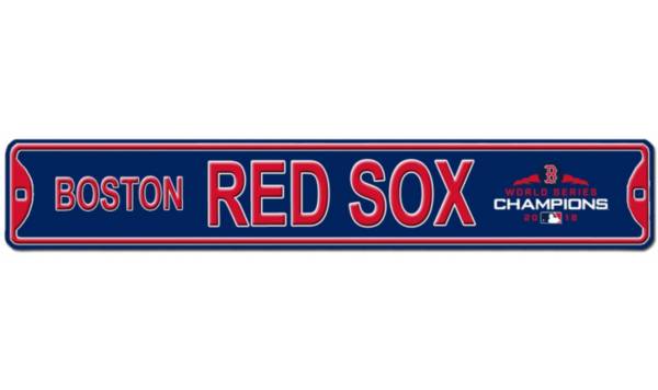 Authentic Street Signs 2018 World Series Champions Boston Red Sox Street Sign product image