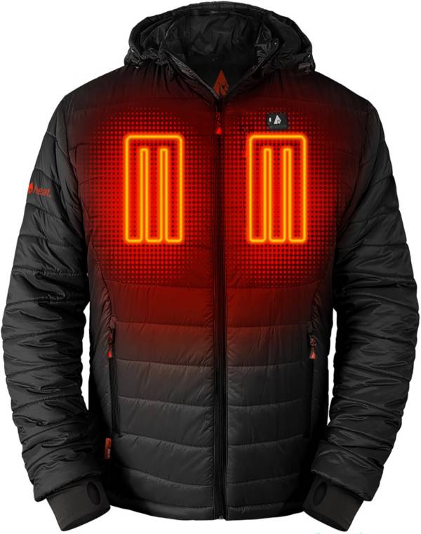 ActionHeat Men's 5V Battery Heated Insulated Puffer Jacket