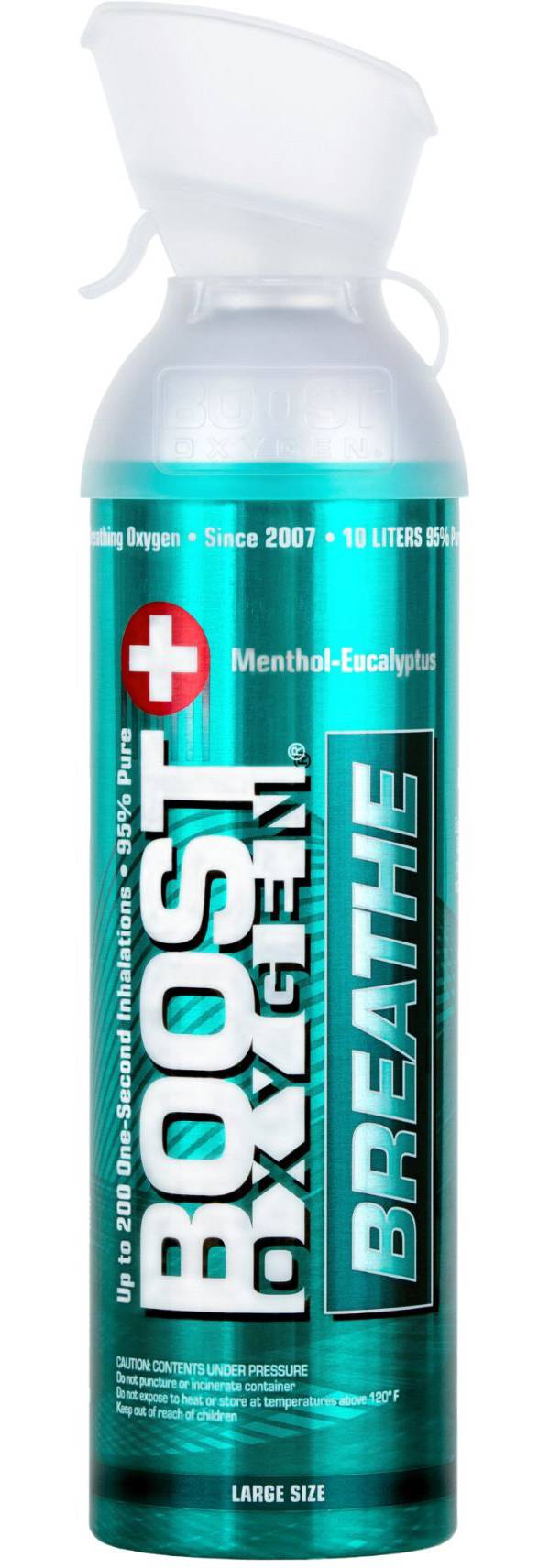 Boost Oxygen Menthol-Eucalyptus Aviator's Breathing Oxygen