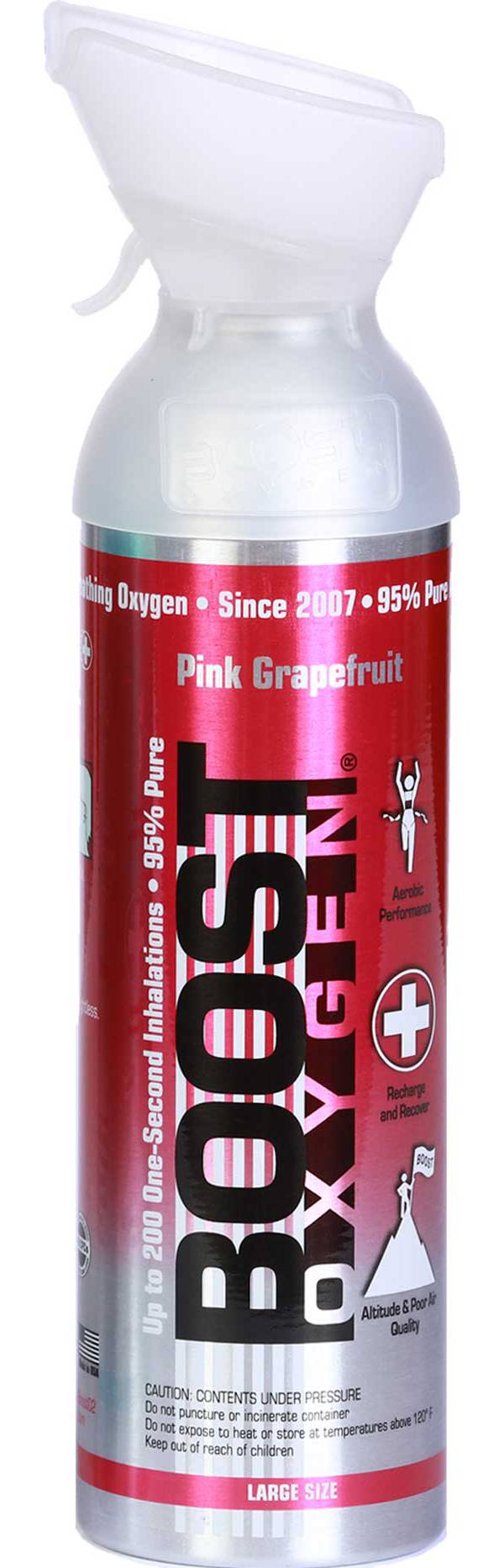 Boost Oxygen 10-Liter Bottle Sports Oxygen Pink Grapefruit