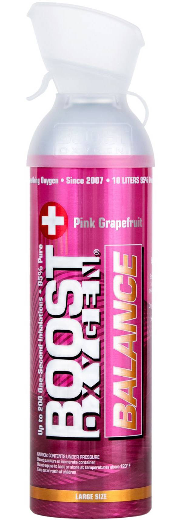Boost Oxygen 10-Liter Bottle Sports Oxygen Pink Grapefruit