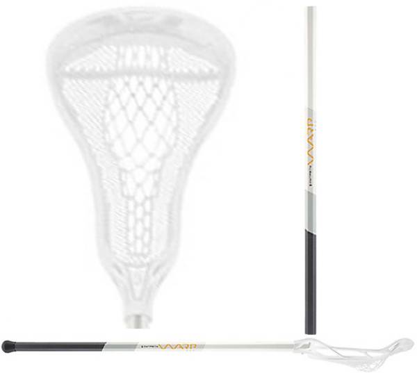 Brine Women's Dynasty Warp Pro on Minimus Carbon Attack Lacrosse Stick