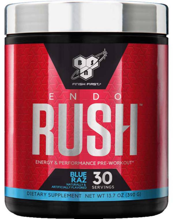 BSN ENDORUSH Pre-Workout Blue Raspberry 30 Servings