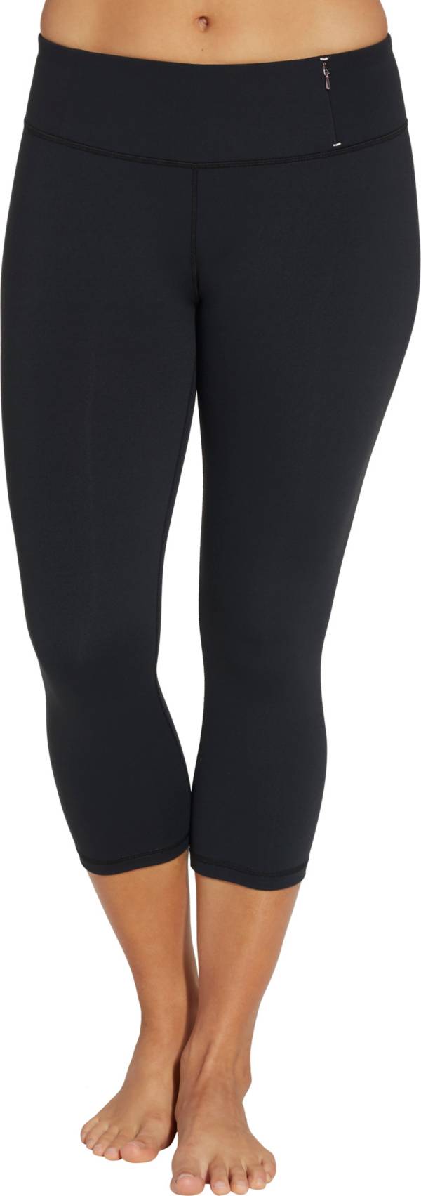 CALIA Women's Essential No Seam Mid-Rise Capris