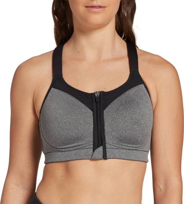CALIA Women's Go All Out Zip Front Sports Bra