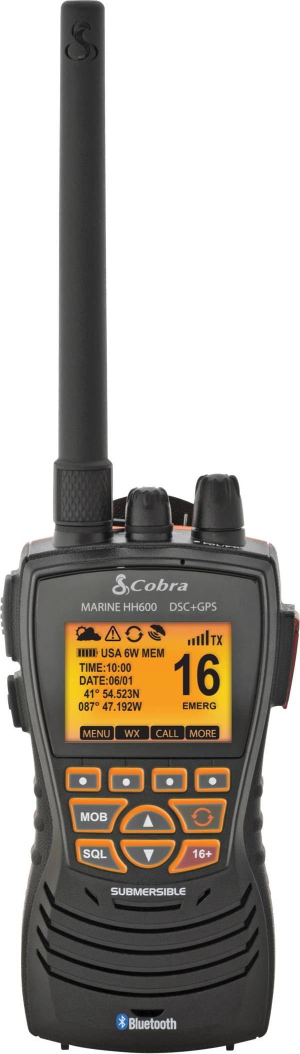 Cobra MR HH600 DSC Floating VHF Marine Radio
