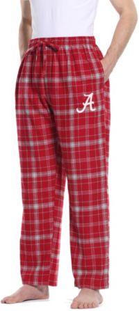 NCAA Alabama Crimson Tide Mens Shirt and Pajama Pants Flannel PJ Sleep Set