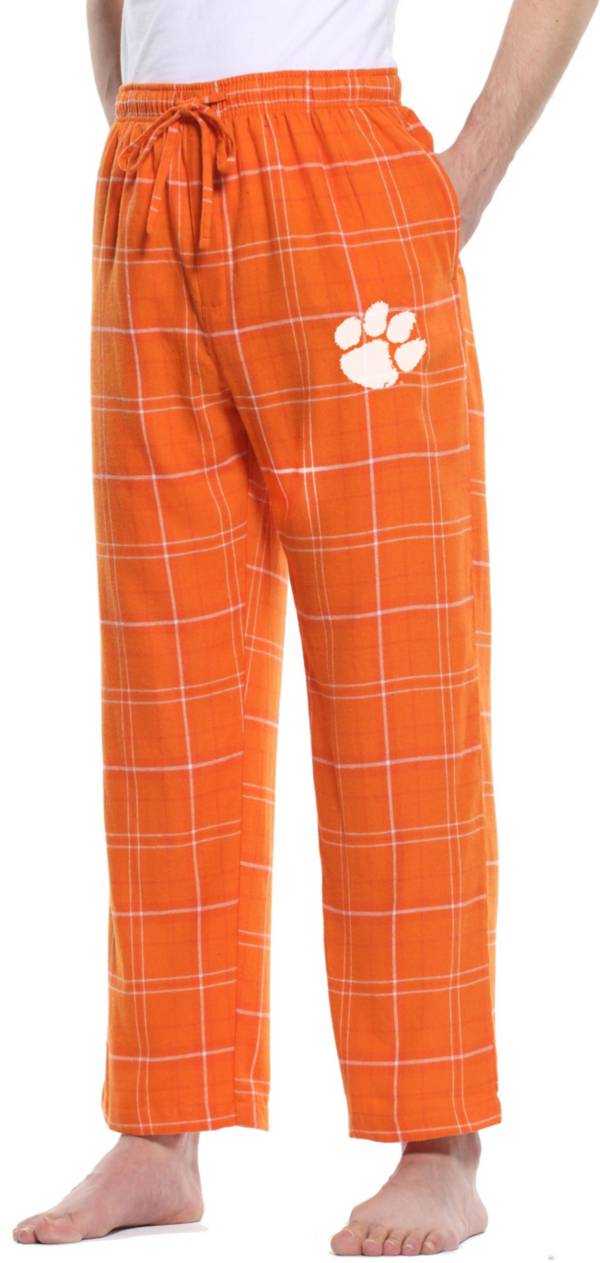 Concepts Sport Men's Clemson Tigers Orange/White Ultimate Sleep Pants product image