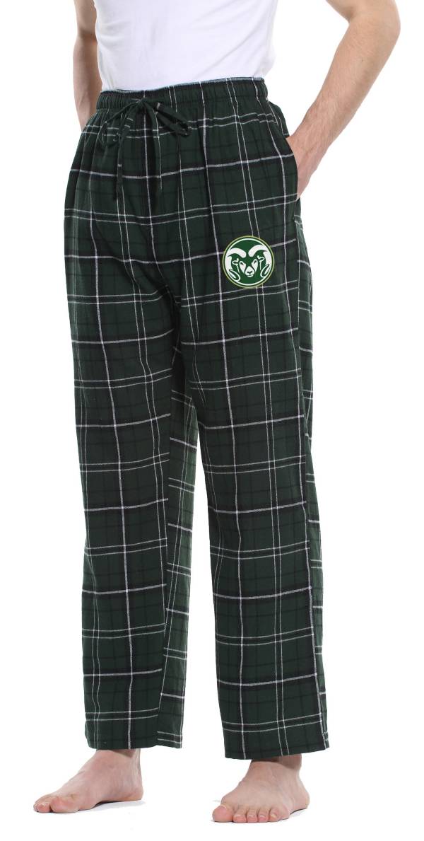 Concepts Sport Men's Colorado State Rams Green/Black Ultimate Sleep Pants