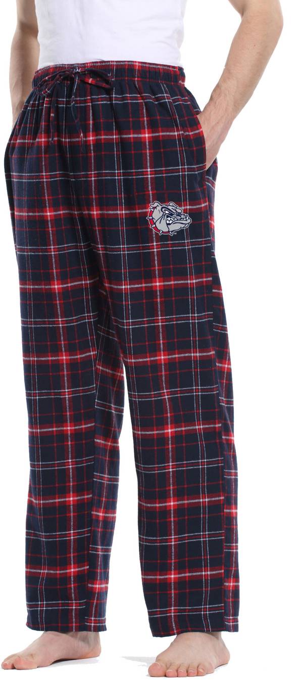 Concepts Sport Men's Gonzaga Bulldogs Blue/Red Ultimate Sleep Pants product image