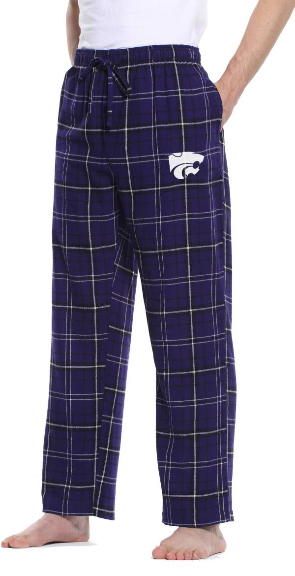 Concepts Sport Men's Kansas State Wildcats Purple/Black Ultimate Sleep Pants product image