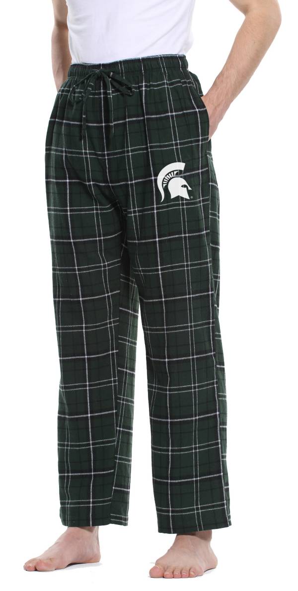 Concepts Sport Men's Michigan State Spartans Green/Black Ultimate Sleep Pants product image