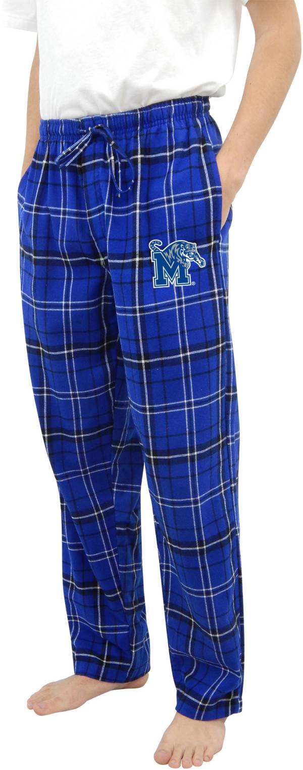 Concepts Sport Men's Memphis Tigers Blue/Black Ultimate Sleep Pants