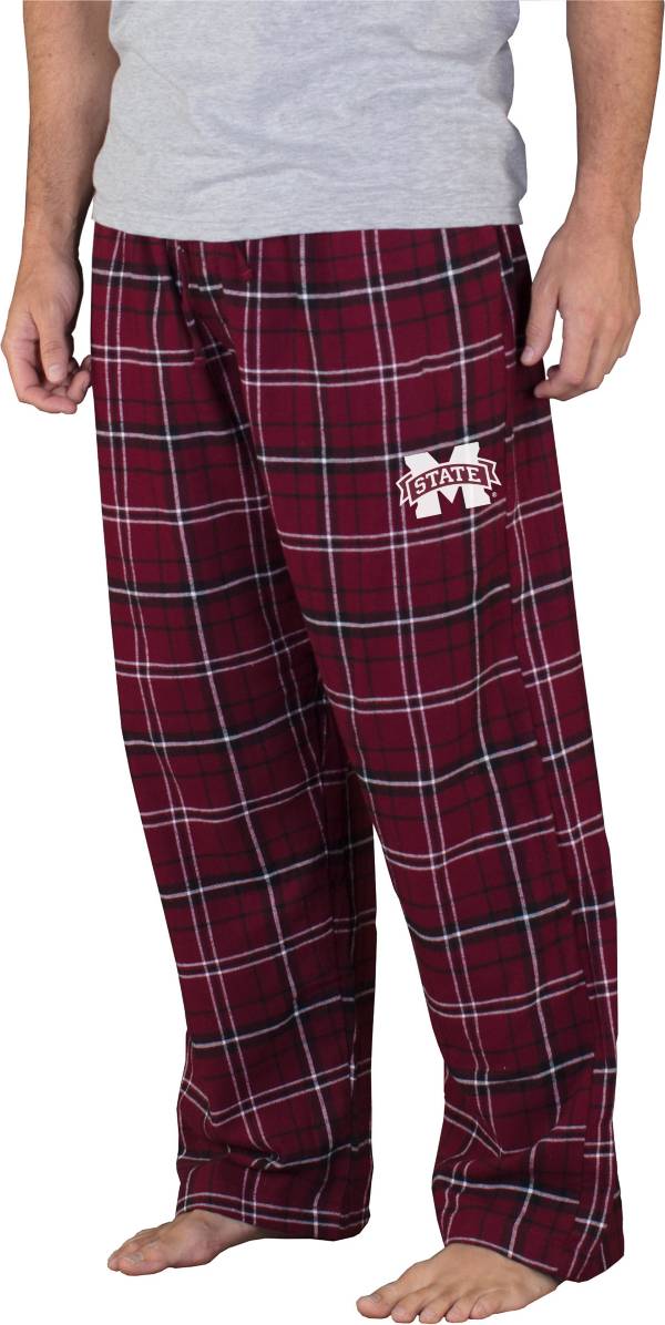 Concepts Sport Men's Mississippi State Bulldogs Maroon/Black Ultimate Sleep Pants