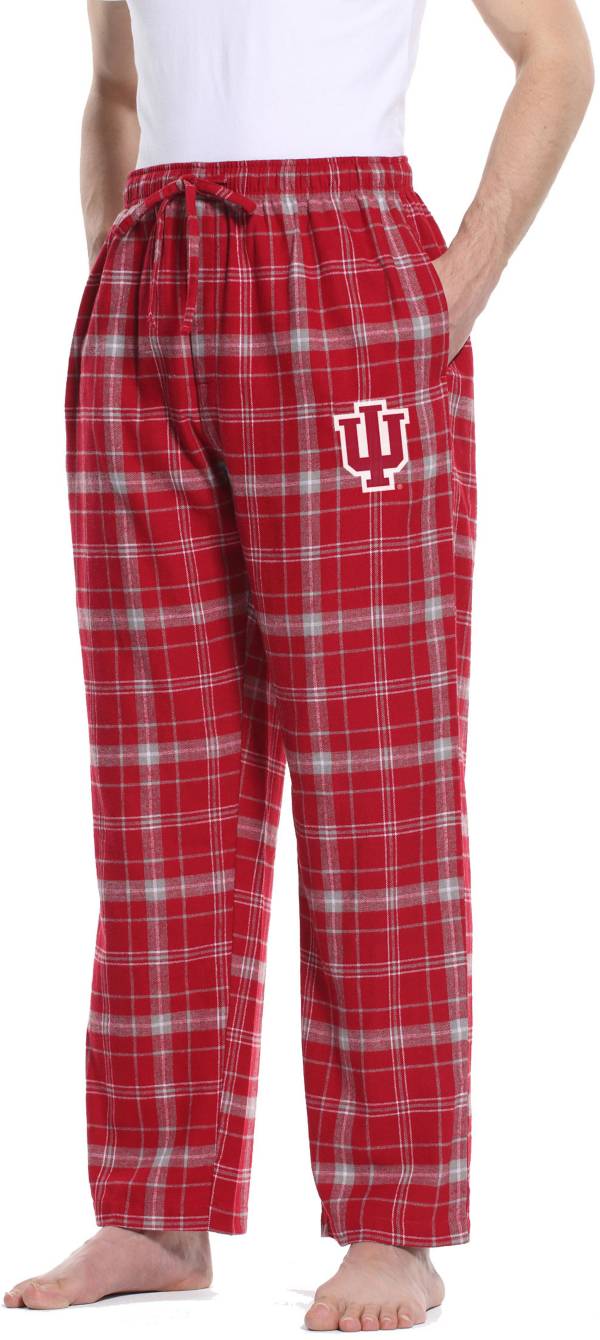 Concepts Sport Men's Indiana Hoosiers Crimson/Grey Ultimate Sleep Pants