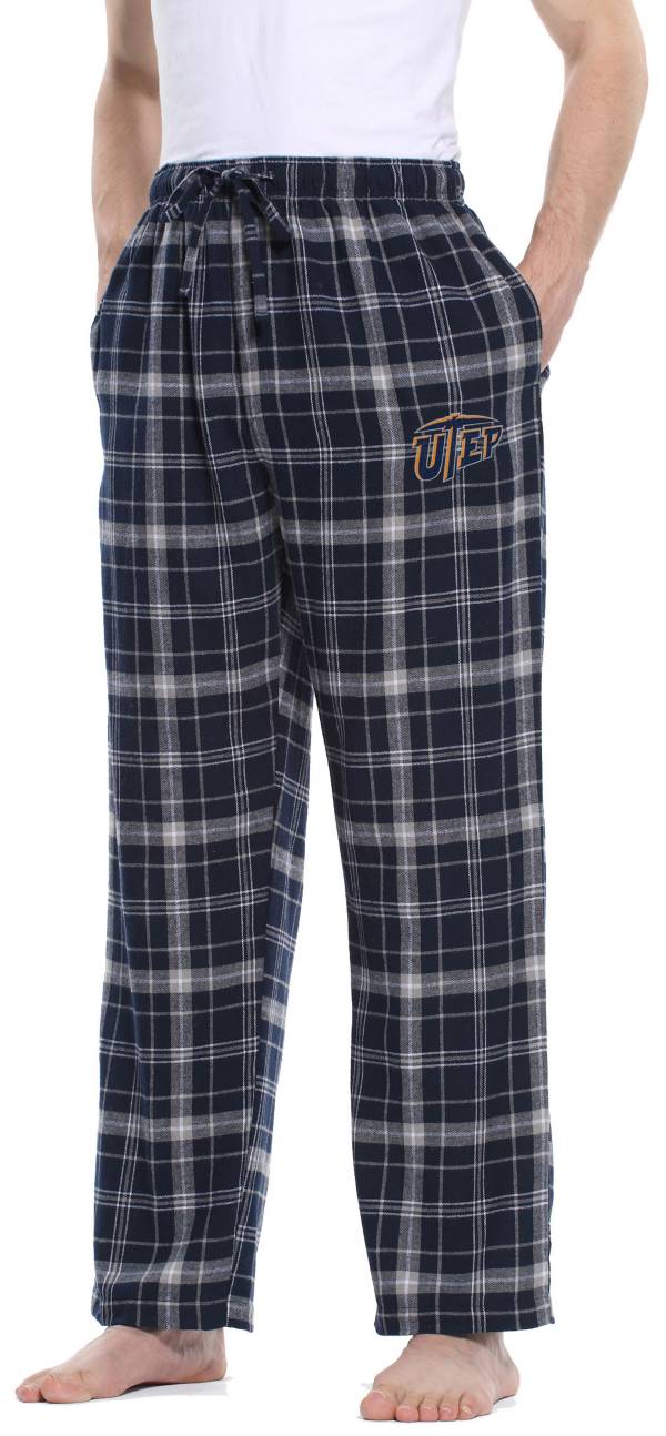 Concepts Sport Men's UTEP Miners Navy/Grey Ultimate Sleep Pants