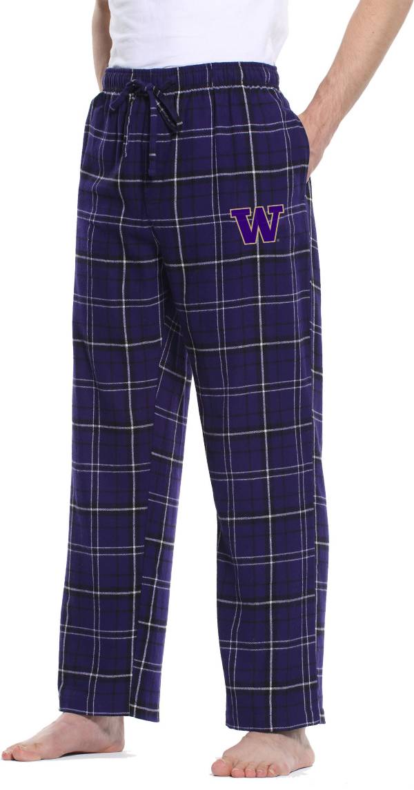 Concepts Sport Men's Washington Huskies Purple/Black Ultimate Sleep Pants product image