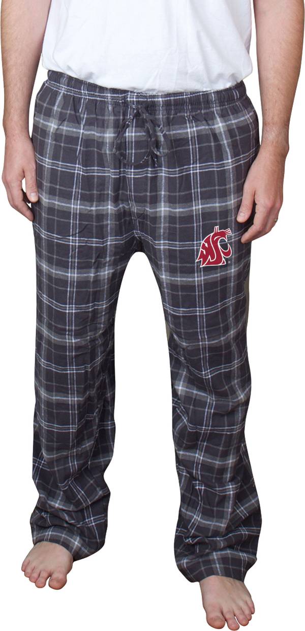 Concepts Sport Men's Washington State Cougars Charcoal/Grey Ultimate Sleep Pants