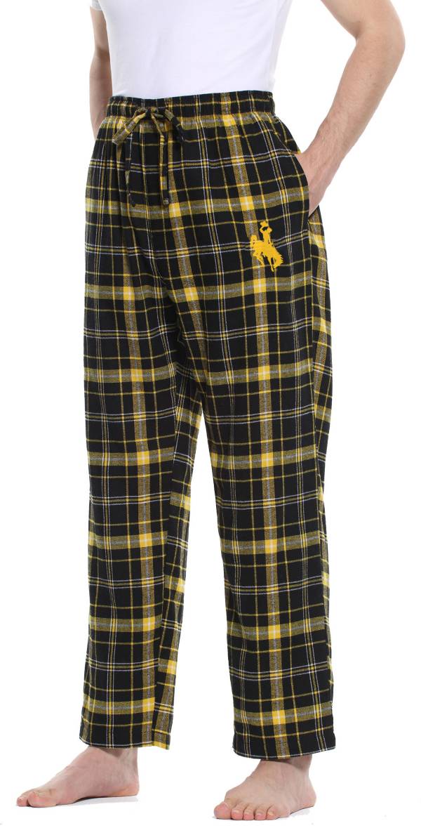 Concepts Sport Men's Wyoming Cowboys Black/Gold Ultimate Sleep Pants