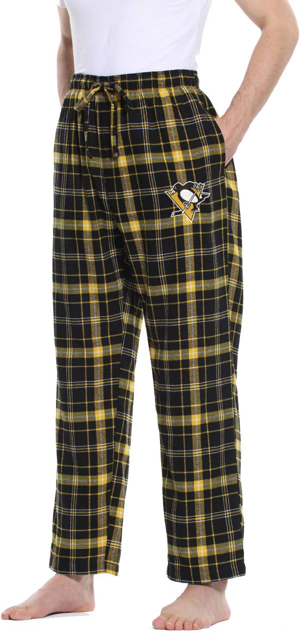 Concepts Sport Men's Pittsburgh Penguins Ultimate Flannel Pants