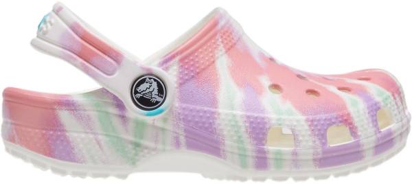 Crocs Kids' Classic Tie Dye Clogs