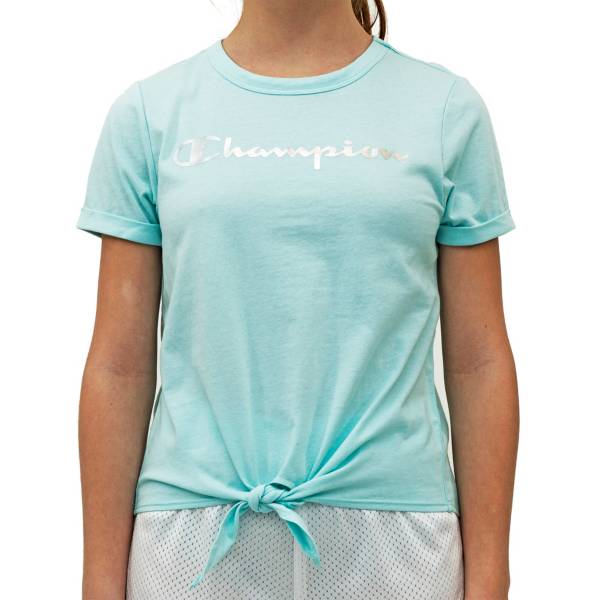 Champion Girls' Tie Front Tee