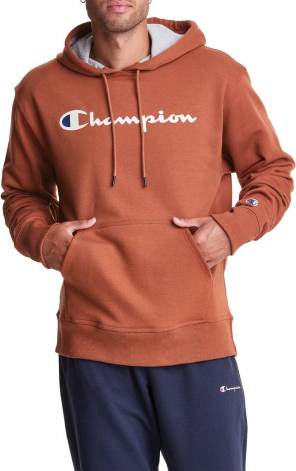 Champion Powerblend Pullover Hoodie Men's Hooded Fleece Sweatshirt Shirt 