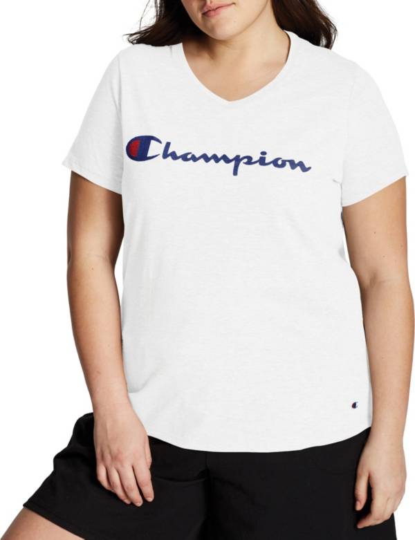 Champion Women's Plus Jersey Graphic T-Shirt