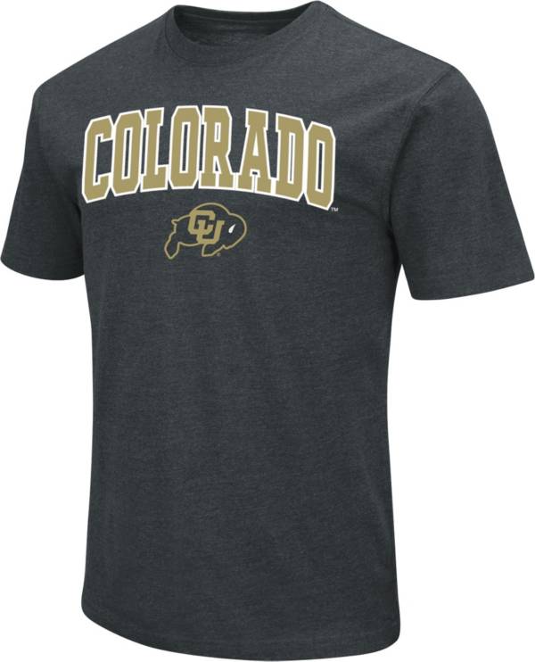 Colosseum Men's Colorado Buffaloes Dual Blend Black T-Shirt