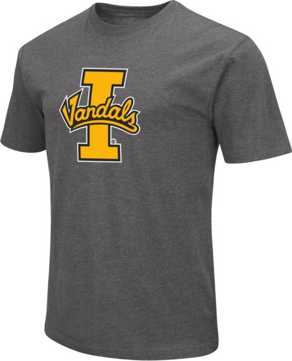 Colosseum Men's Idaho Vandals Grey Dual Blend T-Shirt