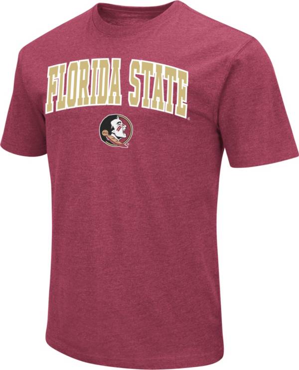 Colosseum Men's Florida State Seminoles Garnet Dual Blend T-Shirt