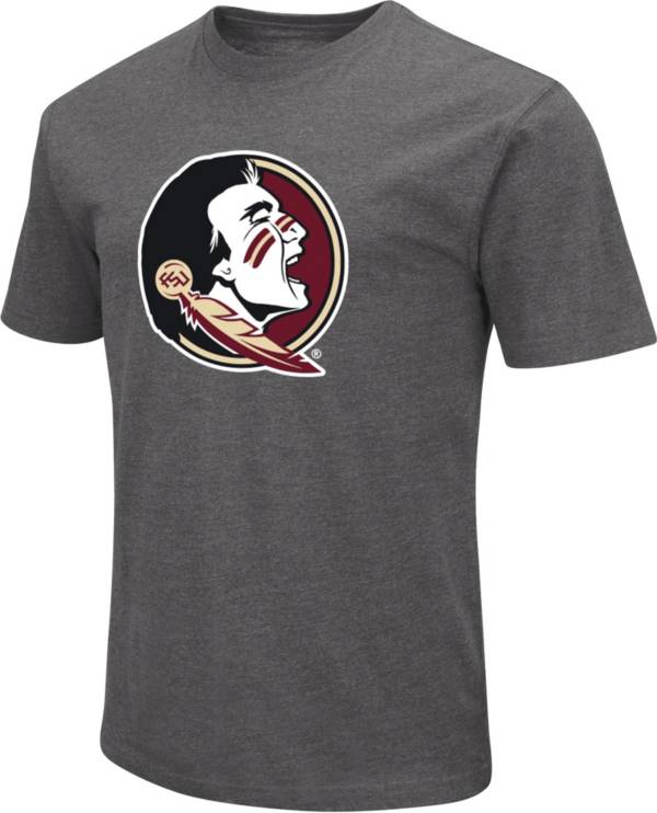 Colosseum Men's Florida State Seminoles Grey Dual Blend T-Shirt