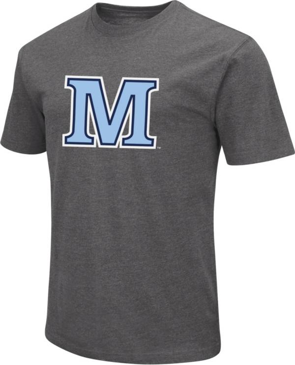 Colosseum Men's Maine Black Bears Grey Dual Blend T-Shirt