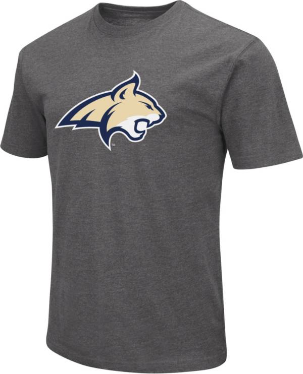 Colosseum Men's Montana State Bobcats Grey Dual Blend T-Shirt product image