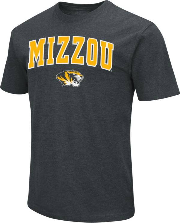 Colosseum Men's Missouri Tigers Dual Blend Black T-Shirt